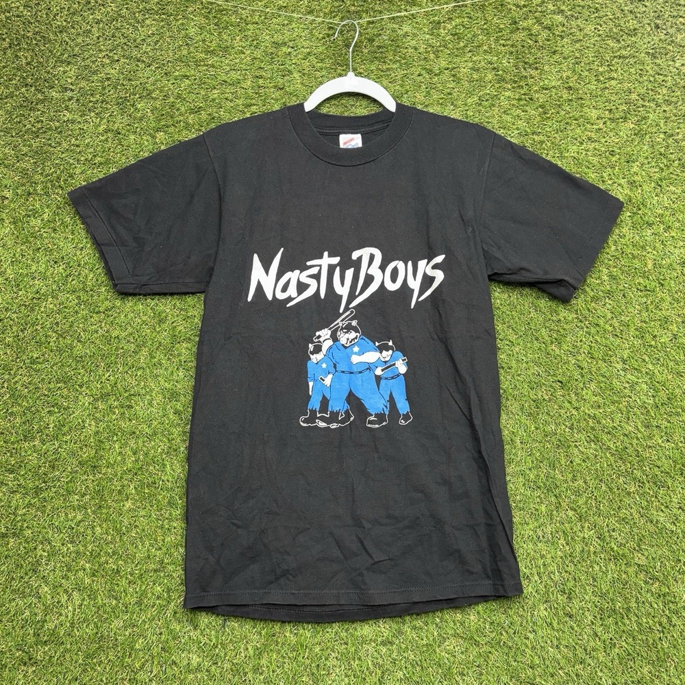 Nasty Boys Shirt Mens Medium Single Stitch 1990 All City Tour Band Concert Tee